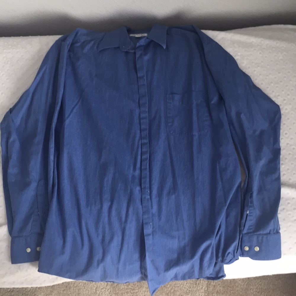 Blue dress shirt